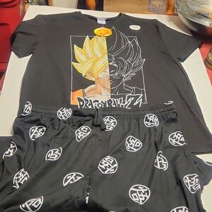 🐲DRAGONBALL Z 2PC PJ SET SIZE LARGE BRAND NEW